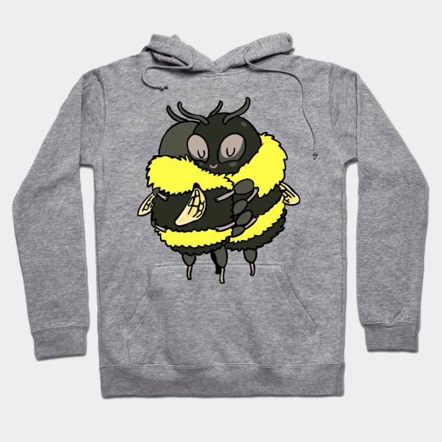 Bee hugs Hoodie by huebucket